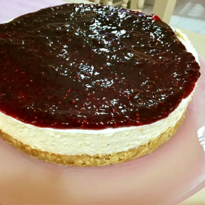 Nostos Restaurant Fresh Cheesecake